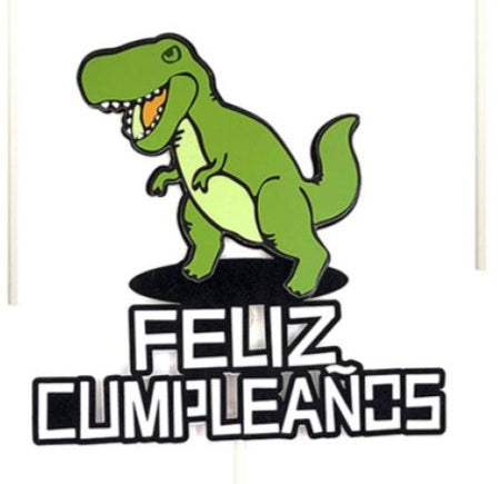 TOPPER CAKE DINOSAURIO