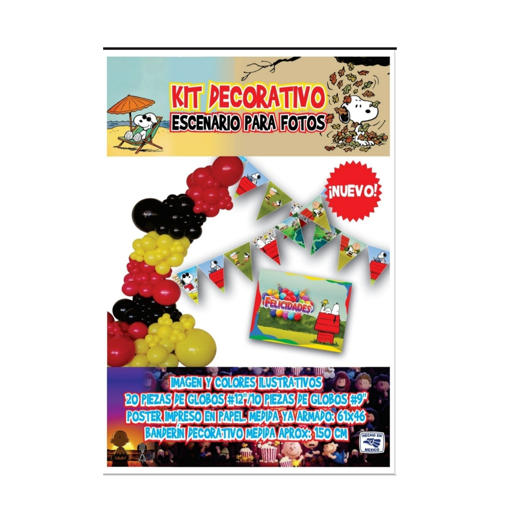 KITS GLOBOS PERSONAJES