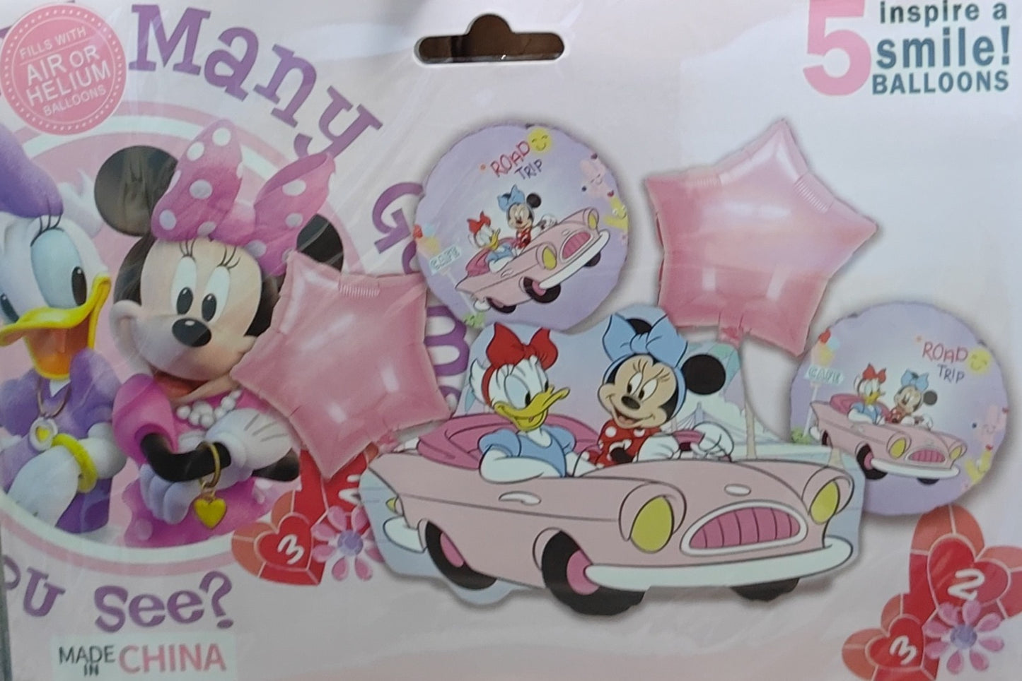 KIT 5 PIEZAS MINNIE