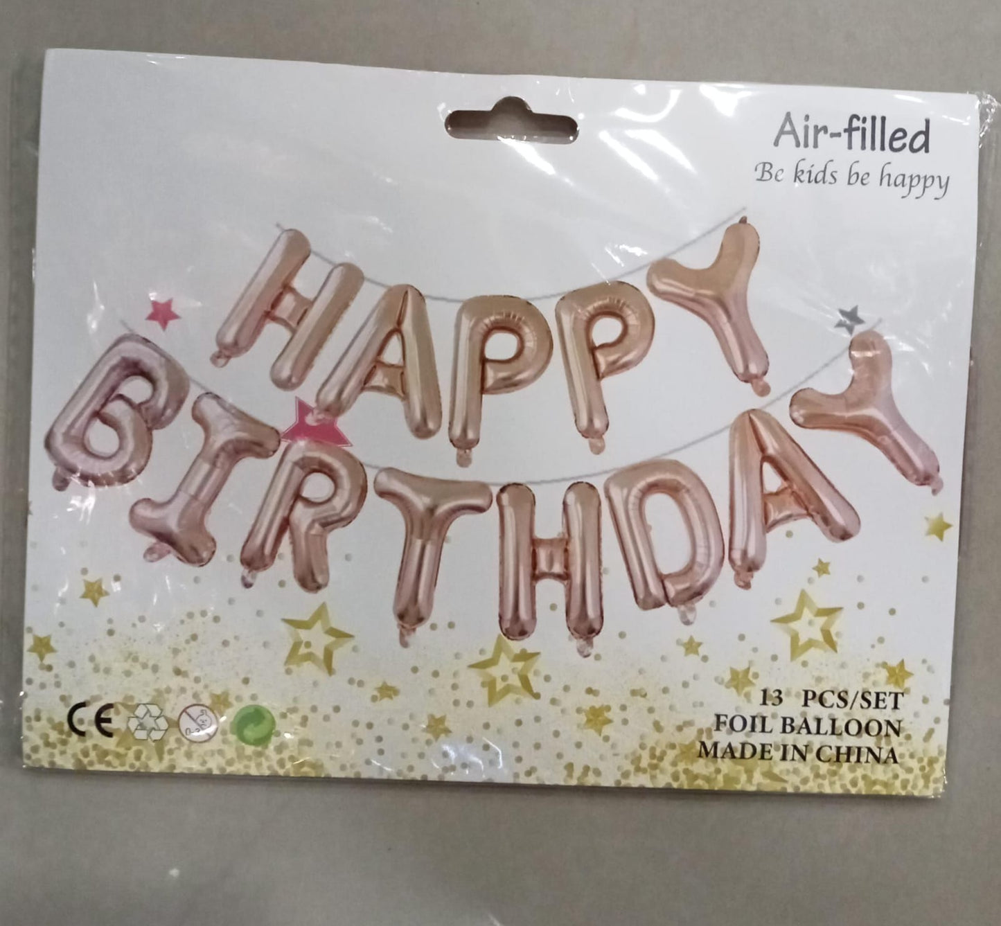 LETRERO HAPPY BIRTDAY