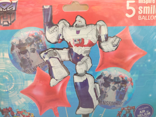 KIT 5 PIEZAS TRANSFORMERS