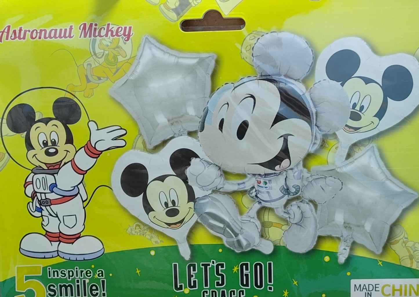 KIT 5 PIEZAS MICKEY MOUSE