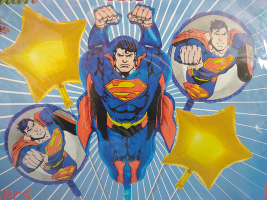 KIT 5 PIEZAS SUPERMAN