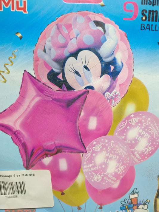 KIT 9 PIEZAS MINNIE