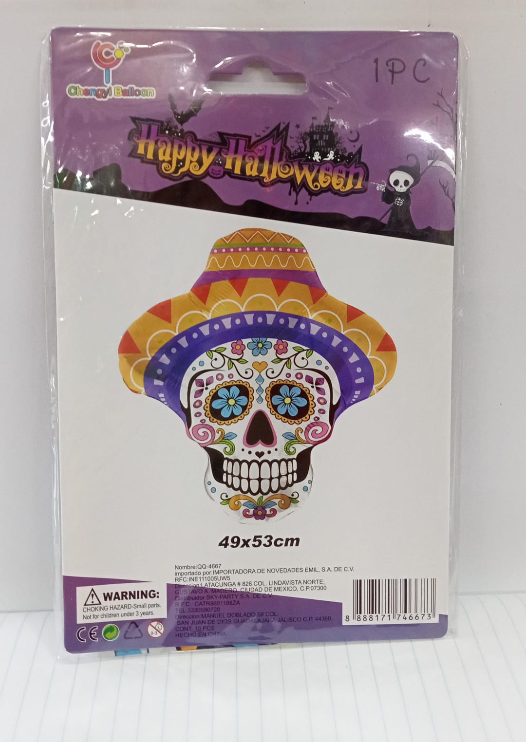 CALABERA DIA DE MUERTOS