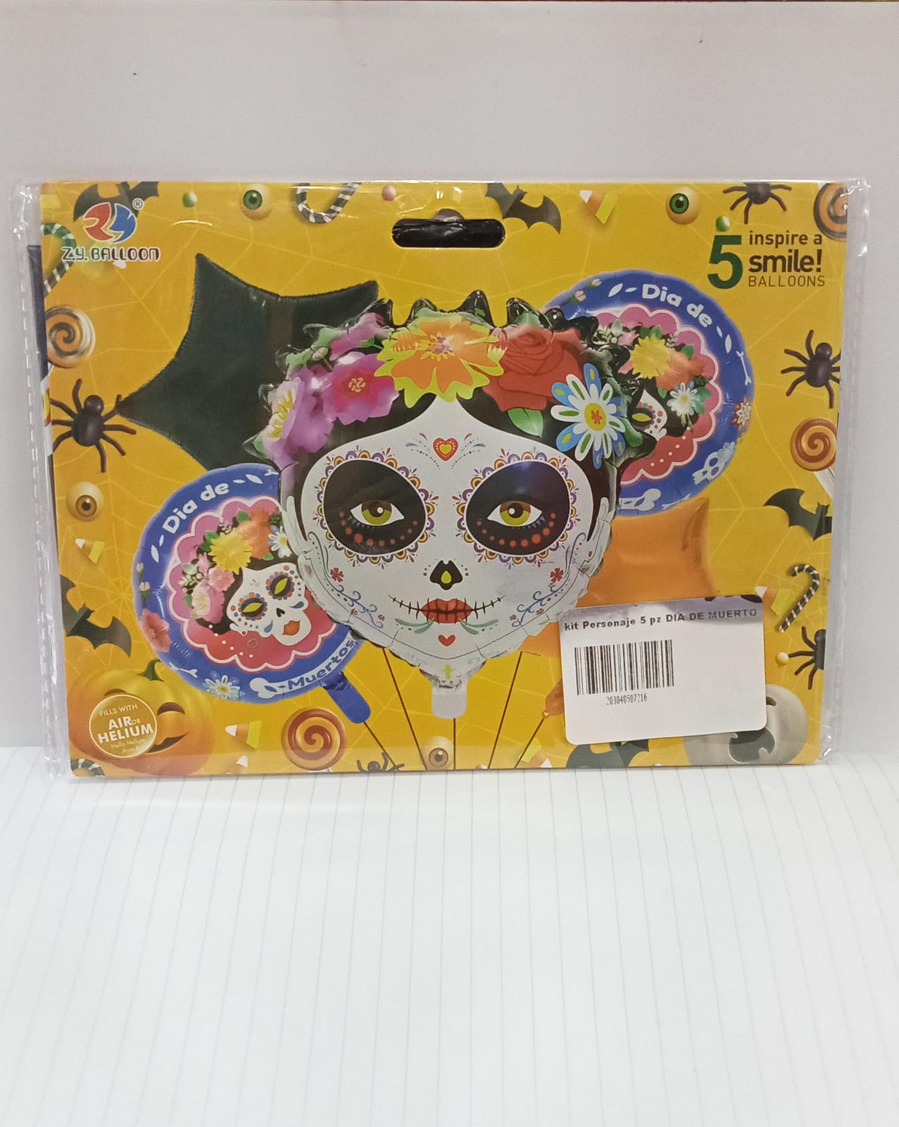 KIT 5 PIEZAS CALAVERA (copia)