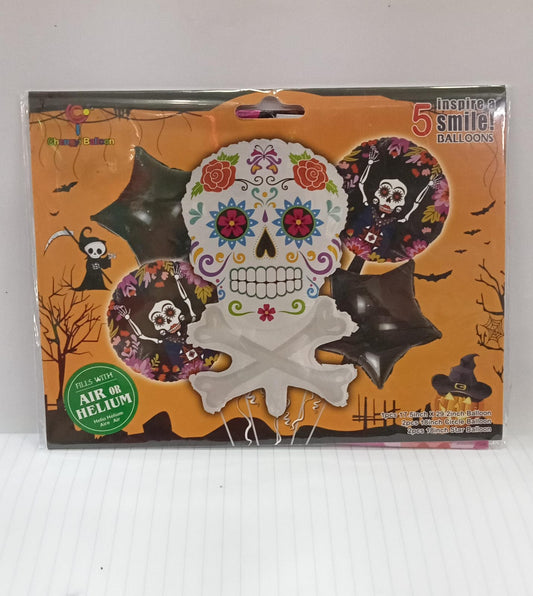 KIT 5 PIEZAS CALAVERA