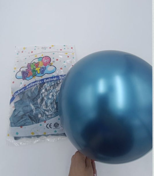 LATEX CHROME 12" AZUL CELESTE
