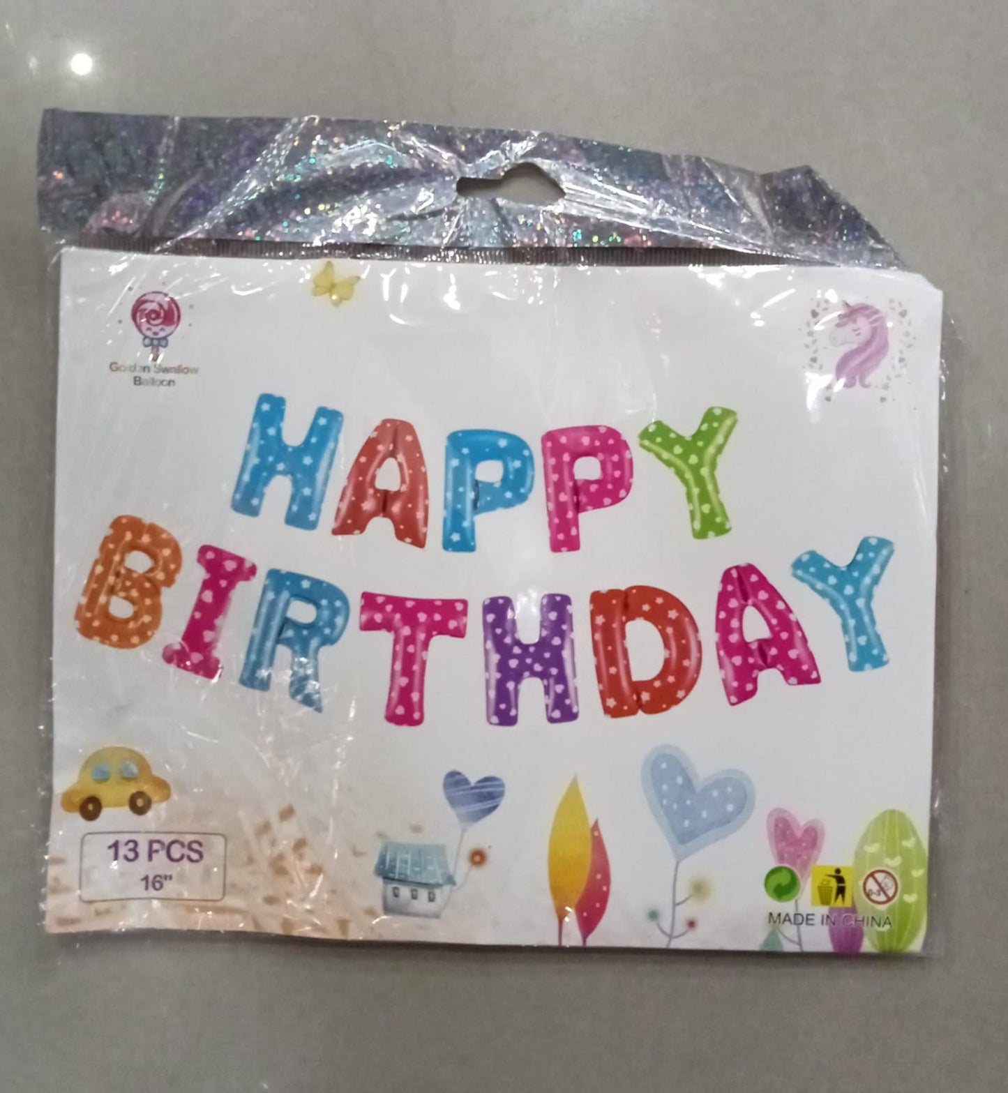 LETRERO HAPPY BIRTDAY