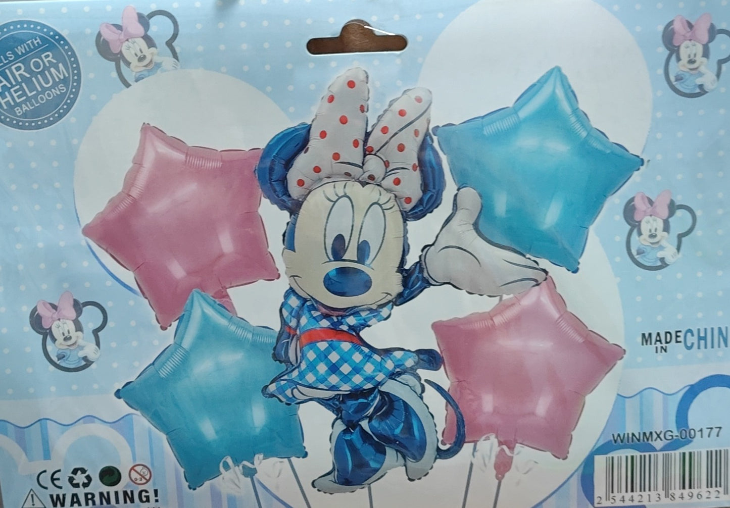 KIT 5 PIEZAS MINNIE