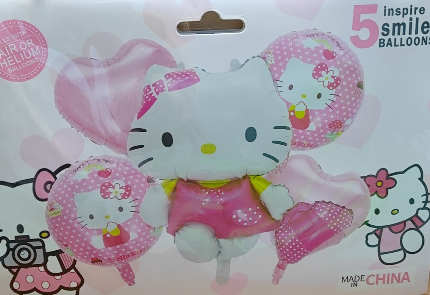 KIT 5 PIEZAS KITTY